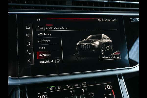 Audi Q8 60 TFSI e quattro Pro Line S Competition | Panoramadak | 360 Camera | Stoelmassage + Ventilatie | Luchtvering | Ambiance Interieur | Stoelverwarming V+A | Memory Seats |