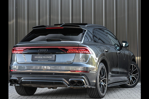 Audi Q8 60 TFSI e quattro Pro Line S Competition | Panoramadak | 360 Camera | Stoelmassage + Ventilatie | Luchtvering | Ambiance Interieur | Stoelverwarming V+A | Memory Seats |