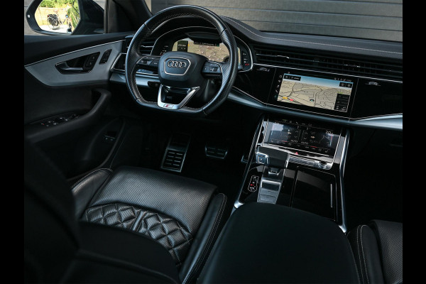 Audi Q8 60 TFSI e quattro Pro Line S Competition | Panoramadak | 360 Camera | Stoelmassage + Ventilatie | Luchtvering | Ambiance Interieur | Stoelverwarming V+A | Memory Seats |