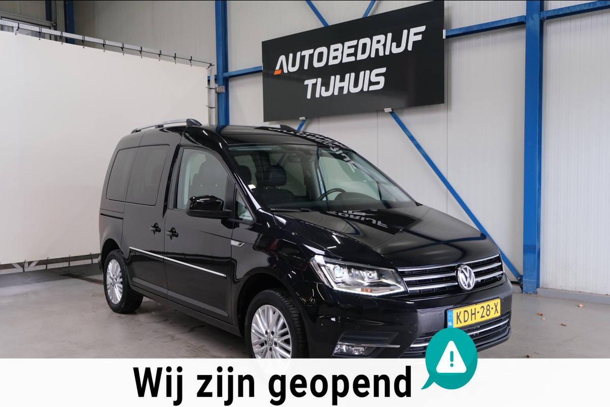 Volkswagen Caddy 1.4 TSI Highline Automaat - Airco, Cruise, Navi, Stoelverwarming, Camera, Trekhaak.