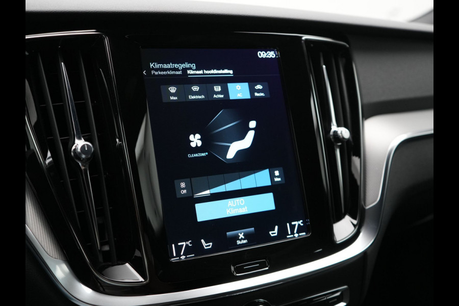 Volvo V60 T6 Recharge AWD R-Design PHEV 340pk Dealer O.H | Trehaak Af Fabriek | Camera | Lederen Sportstoelen Memory & Verwarmd | Cruise Control | Pilot Assist | Apple Carplay | Keyless | Stuurverwarming | Virtual | Navigatie | DAB | 19"L.M | Plug In Hybrid |
