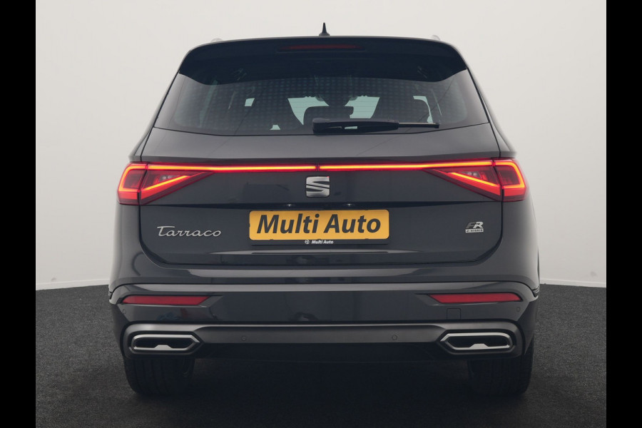 Seat Tarraco 1.4 TSI e-Hybrid FR PHEV 245pk Dealer O.H | Trekhaak Af Fabriek | Adaptive Cruise | 360 Camera | Sportstoelen Memory & Verwarmd | Apple Carplay | Keyless | Stuurverwarming | BLIS | Virtual | Navigatie | DAB | 20"L.M |