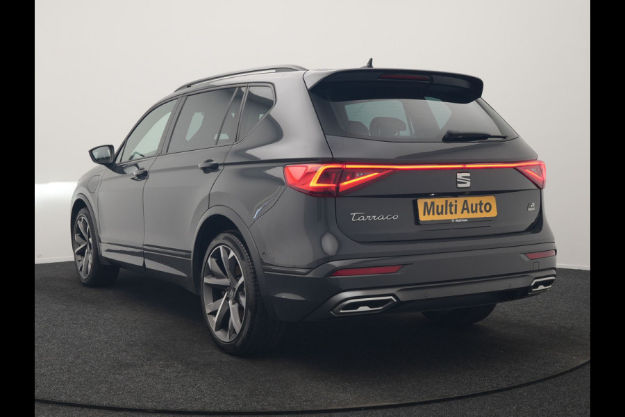 Seat Tarraco 1.4 TSI e-Hybrid FR PHEV 245pk Dealer O.H | Trekhaak Af Fabriek | Adaptive Cruise | 360 Camera | Sportstoelen Memory & Verwarmd | Apple Carplay | Keyless | Stuurverwarming | BLIS | Virtual | Navigatie | DAB | 20"L.M |