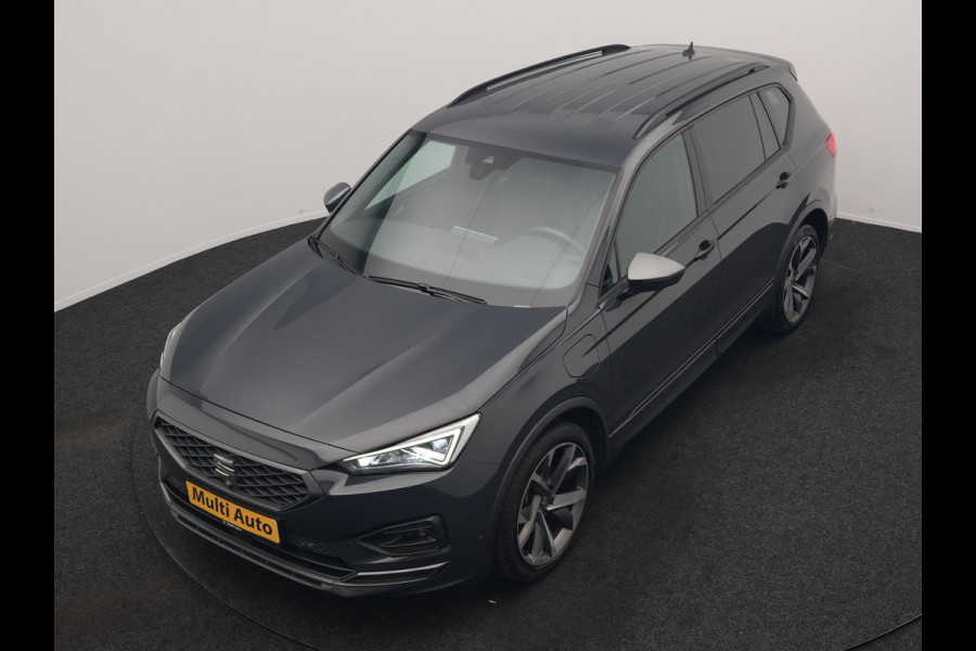 Seat Tarraco 1.4 TSI e-Hybrid FR PHEV 245pk Dealer O.H | Trekhaak Af Fabriek | Adaptive Cruise | 360 Camera | Sportstoelen Memory & Verwarmd | Apple Carplay | Keyless | Stuurverwarming | BLIS | Virtual | Navigatie | DAB | 20"L.M |