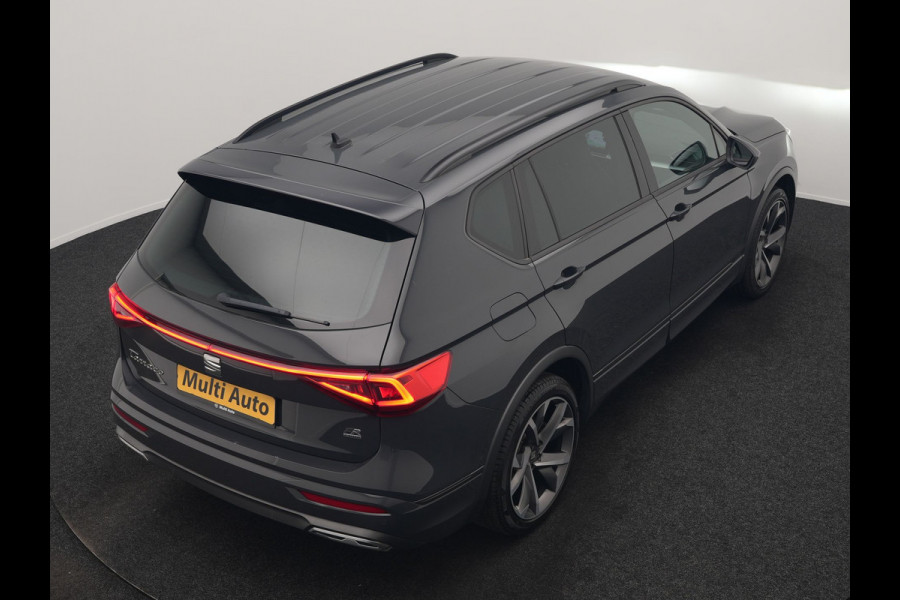 Seat Tarraco 1.4 TSI e-Hybrid FR PHEV 245pk Dealer O.H | Trekhaak Af Fabriek | Adaptive Cruise | 360 Camera | Sportstoelen Memory & Verwarmd | Apple Carplay | Keyless | Stuurverwarming | BLIS | Virtual | Navigatie | DAB | 20"L.M |