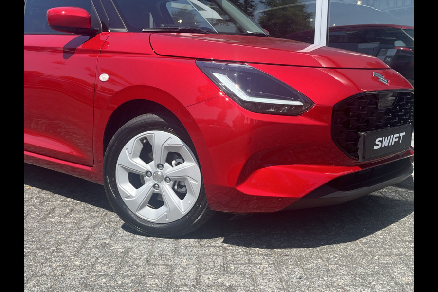 Suzuki Swift 1.2 Smart Hybrid Select CVT Automaat | In meerdere kleuren uit voorraad leverbaar | Adapt. Cruise | Camera | Stoelverwarming | 16'' | Dodehoek | Carplay/Android Auto | Smart Entry |