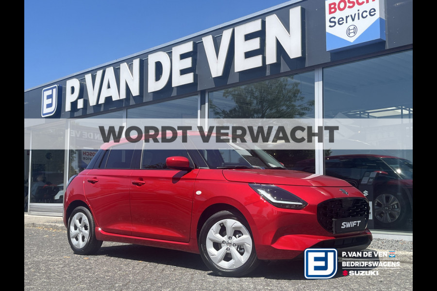 Suzuki Swift 1.2 Smart Hybrid Select CVT Automaat | In meerdere kleuren uit voorraad leverbaar | Adapt. Cruise | Camera | Stoelverwarming | 16'' | Dodehoek | Carplay/Android Auto | Smart Entry |