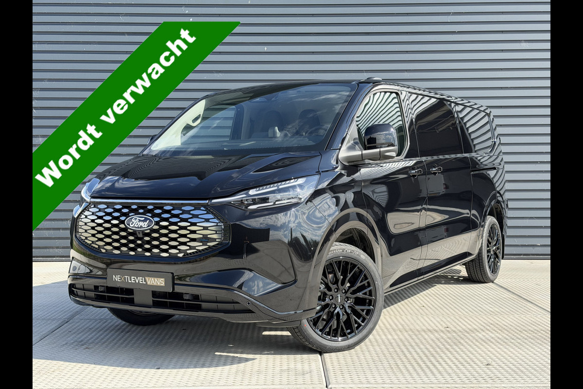 Ford E-Transit Cust. 340 L2H1 Limited 71 kWh | Dubbele Schuifdeur | Dode hoek | 360 Camera | B&O Audio