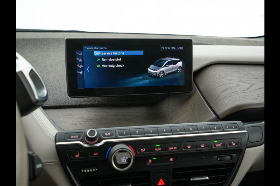 BMW i3 Basis 120Ah 42 kWh [3-Fase-11kW] {SoH-95%} *HEAT-PUMP | LEATHER-FABRIC | FULL-LED | HARMAN/KARDON | HEATED-COMFORTSEATS | DIGI-COCKPIT | NAVI-FULLMAP | PRIVACY-GLASS | DAB+ | ECC | PDC | CRUISE | 20''ALU*