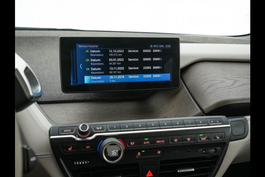 BMW i3 Basis 120Ah 42 kWh [3-Fase-11kW] {SoH-95%} *HEAT-PUMP | LEATHER-FABRIC | FULL-LED | HARMAN/KARDON | HEATED-COMFORTSEATS | DIGI-COCKPIT | NAVI-FULLMAP | PRIVACY-GLASS | DAB+ | ECC | PDC | CRUISE | 20''ALU*