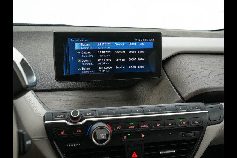 BMW i3 Basis 120Ah 42 kWh [3-Fase-11kW] {SoH-95%} *HEAT-PUMP | LEATHER-FABRIC | FULL-LED | HARMAN/KARDON | HEATED-COMFORTSEATS | DIGI-COCKPIT | NAVI-FULLMAP | PRIVACY-GLASS | DAB+ | ECC | PDC | CRUISE | 20''ALU*