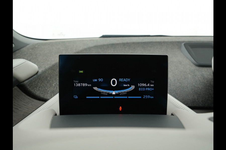 BMW i3 Basis 120Ah 42 kWh [3-Fase-11kW] {SoH-95%} *HEAT-PUMP | LEATHER-FABRIC | FULL-LED | HARMAN/KARDON | HEATED-COMFORTSEATS | DIGI-COCKPIT | NAVI-FULLMAP | PRIVACY-GLASS | DAB+ | ECC | PDC | CRUISE | 20''ALU*