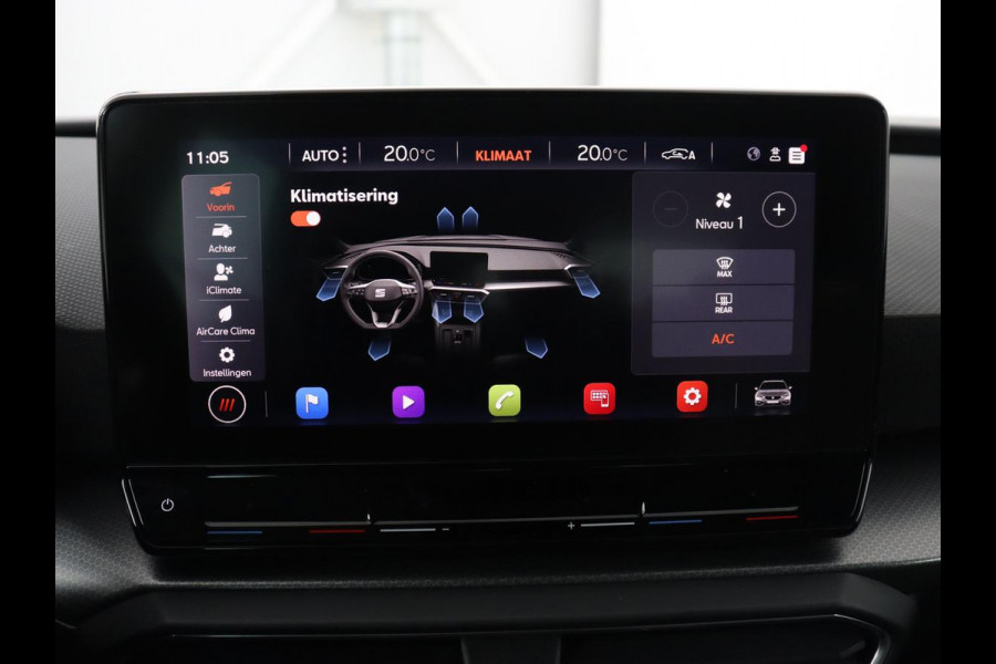 Seat Leon 1.0 eTSI Style Business Intense | Carplay | Camera | Adaptive cruise | Navigatie | DAB | Full LED | Park Assist | Climate control | Digital Cockpit | Bluetooth