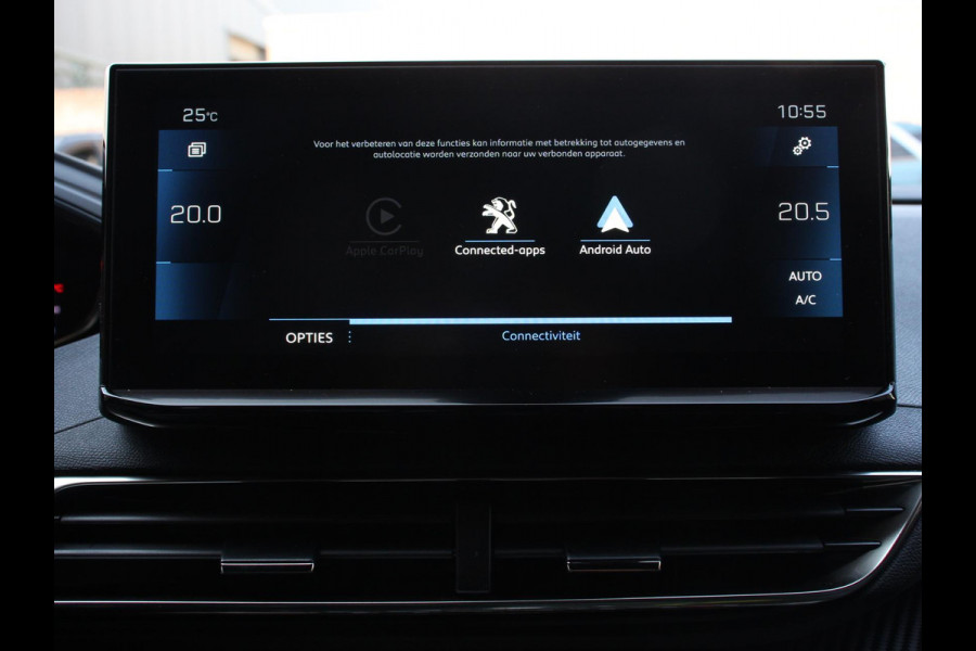 Peugeot 3008 1.2 PureTech Allure Climate control Adaptive cruise control Achteruitrijd camera Parkeersensoren Verwarmde voorstoelen LED Navigatie Apple Carplay/ Android Auto