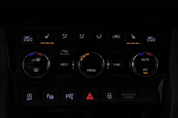 Škoda Kodiaq 1.5 TSI Business Edition Plus 7p. (PANORAMADAK, TREKHAAK WEGKLAPBAAR, STUUR-/STOELVERWARMI