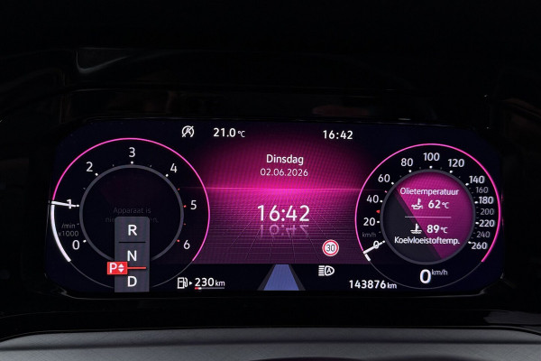 Volkswagen Golf 2.0 TDI Style (DIGITALE COCKPIT, SFEERVERLICHTING, NAVIGATIE, CRUISE ADAPTIEF, STUURVERWAR