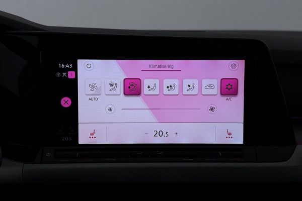 Volkswagen Golf 2.0 TDI Style (DIGITALE COCKPIT, SFEERVERLICHTING, NAVIGATIE, CRUISE ADAPTIEF, STUURVERWAR