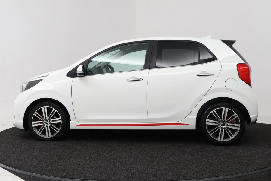 Kia Picanto 1.0 T-GDI GT-Line (STOEL/STUUR VERWARMING, NAVIGATIE, CAMERA, CRUISE CONTROL, PARKEERSENSO