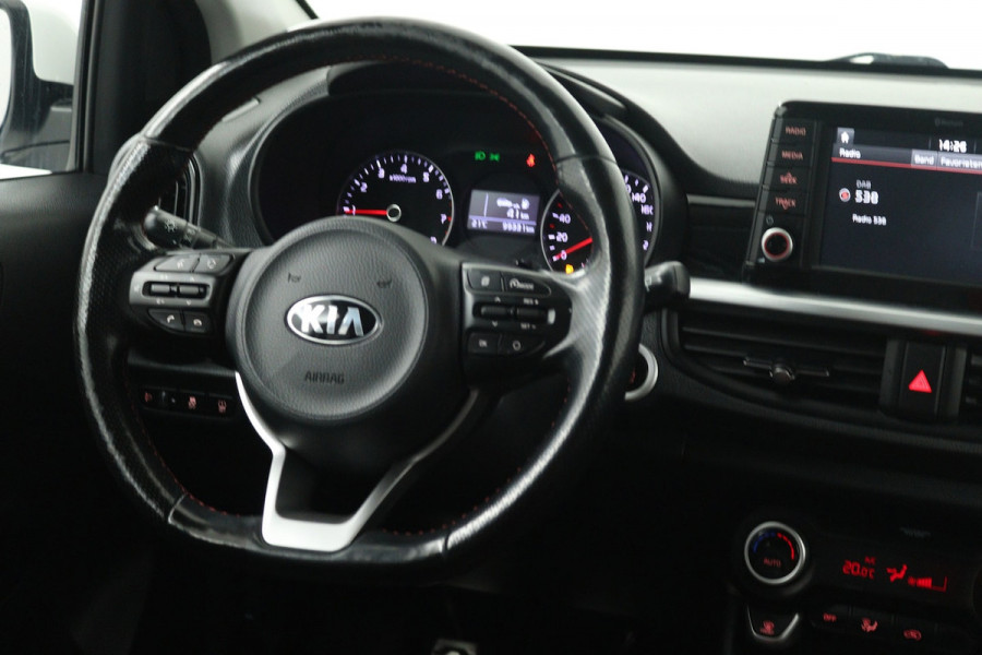 Kia Picanto 1.0 T-GDI GT-Line (STOEL/STUUR VERWARMING, NAVIGATIE, CAMERA, CRUISE CONTROL, PARKEERSENSO