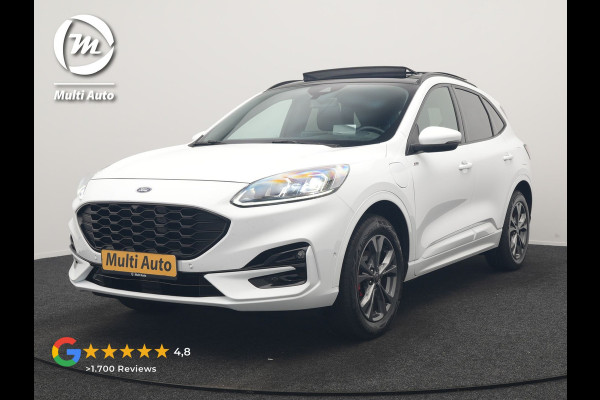 Ford Kuga 2.5 PHEV ST-Line 225pk Dealer O.H | Trekhaak Af Fabriek | Panodak | Adaptive Cruise | 360 Camera | Head Up | Sportstoelen & Stuur Verwarmd | Apple Carplay | Keyless | Pilot Assist | BLIS | Virtual | Navigatie | DAB | 18"L.M | Plug In Hybrid |