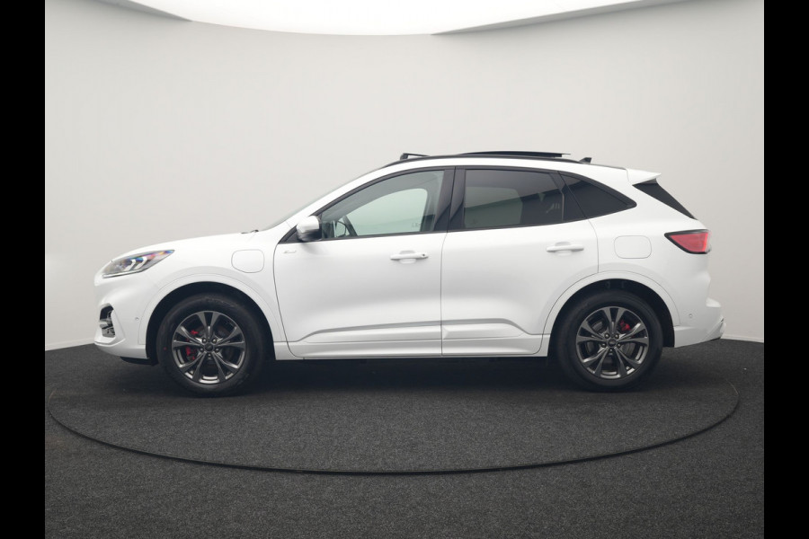 Ford Kuga 2.5 PHEV ST-Line 225pk Dealer O.H | Trekhaak Af Fabriek | Panodak | Adaptive Cruise | 360 Camera | Head Up | Sportstoelen & Stuur Verwarmd | Apple Carplay | Keyless | Pilot Assist | BLIS | Virtual | Navigatie | DAB | 18"L.M | Plug In Hybrid |
