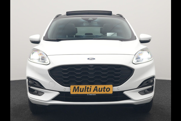 Ford Kuga 2.5 PHEV ST-Line 225pk Dealer O.H | Trekhaak Af Fabriek | Panodak | Adaptive Cruise | 360 Camera | Head Up | Sportstoelen & Stuur Verwarmd | Apple Carplay | Keyless | Pilot Assist | BLIS | Virtual | Navigatie | DAB | 18"L.M | Plug In Hybrid |