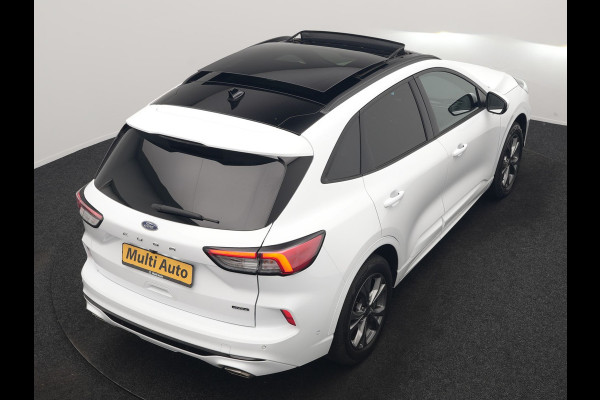 Ford Kuga 2.5 PHEV ST-Line 225pk Dealer O.H | Trekhaak Af Fabriek | Panodak | Adaptive Cruise | 360 Camera | Head Up | Sportstoelen & Stuur Verwarmd | Apple Carplay | Keyless | Pilot Assist | BLIS | Virtual | Navigatie | DAB | 18"L.M | Plug In Hybrid |
