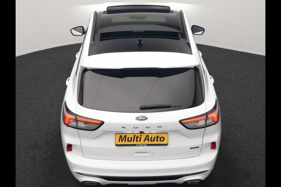 Ford Kuga 2.5 PHEV ST-Line 225pk Dealer O.H | Trekhaak Af Fabriek | Panodak | Adaptive Cruise | 360 Camera | Head Up | Sportstoelen & Stuur Verwarmd | Apple Carplay | Keyless | Pilot Assist | BLIS | Virtual | Navigatie | DAB | 18"L.M | Plug In Hybrid |