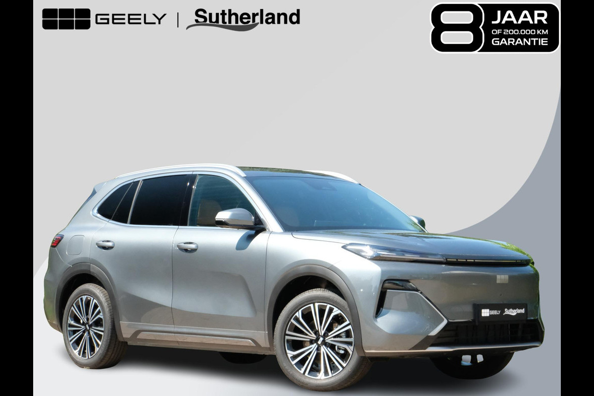 GEELY Starray EM-i 1.5 Max+ 262 PK | Panorama | Stoelen voor & achter verwarmd | Memory Seats | 360 Camera | 19 Inch LMV | 136km elektrisch bereik