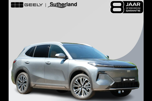 GEELY Starray EM-i 1.5 Max+ 262 PK | Panorama | Stoelen voor & achter verwarmd | Memory Seats | 360 Camera | 19 Inch LMV | 136km elektrisch bereik