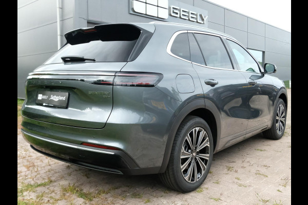 GEELY Starray EM-i 1.5 Max+ 262 PK | Panorama | Stoelen voor & achter verwarmd | Memory Seats | 360 Camera | 19 Inch LMV | 136km elektrisch bereik