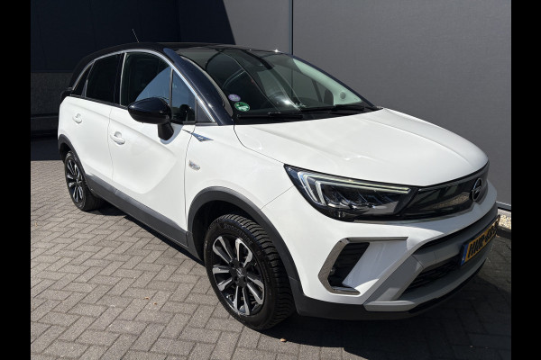 Opel Crossland 1.2 Turbo Elegance Achteruitrijcamera - Airco - Apple carplay - Bluetooth - Cruise control - Radio - Navigatie - Trekhaak - Elektrische ramen - Led verlichting - Start/stop systeem - Licht metalen velgen 16 inch - Stuur multifunctioneel
