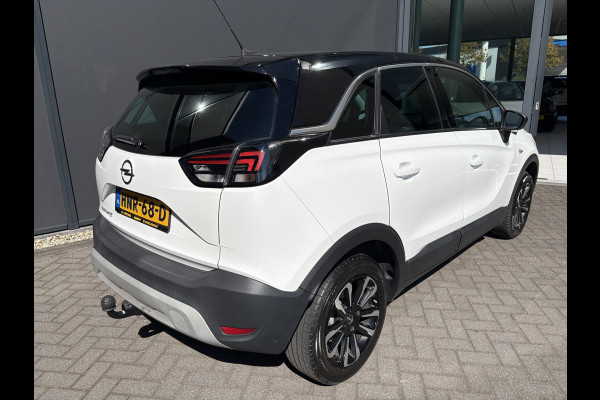 Opel Crossland 1.2 Turbo Elegance Achteruitrijcamera - Airco - Apple carplay - Bluetooth - Cruise control - Radio - Navigatie - Trekhaak - Elektrische ramen - Led verlichting - Start/stop systeem - Licht metalen velgen 16 inch - Stuur multifunctioneel