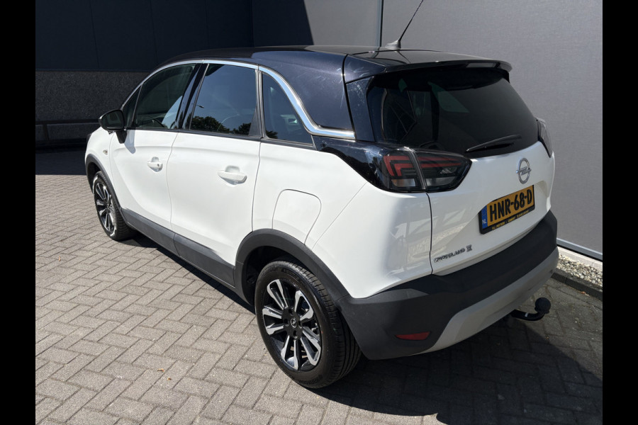 Opel Crossland 1.2 Turbo Elegance Achteruitrijcamera - Airco - Apple carplay - Bluetooth - Cruise control - Radio - Navigatie - Trekhaak - Elektrische ramen - Led verlichting - Start/stop systeem - Licht metalen velgen 16 inch - Stuur multifunctioneel
