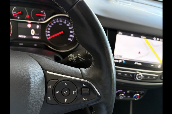 Opel Crossland 1.2 Turbo Elegance Achteruitrijcamera - Airco - Apple carplay - Bluetooth - Cruise control - Radio - Navigatie - Trekhaak - Elektrische ramen - Led verlichting - Start/stop systeem - Licht metalen velgen 16 inch - Stuur multifunctioneel