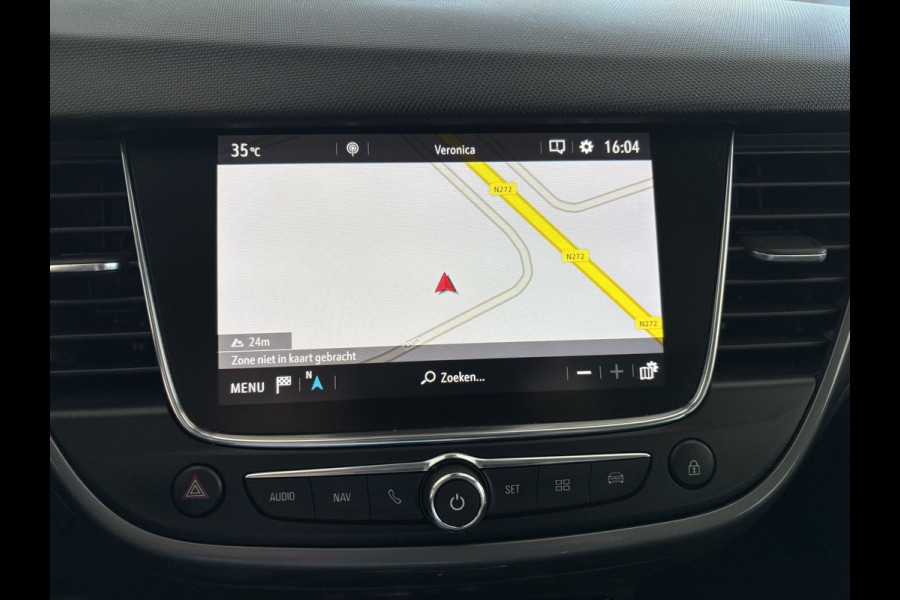 Opel Crossland 1.2 Turbo Elegance Achteruitrijcamera - Airco - Apple carplay - Bluetooth - Cruise control - Radio - Navigatie - Trekhaak - Elektrische ramen - Led verlichting - Start/stop systeem - Licht metalen velgen 16 inch - Stuur multifunctioneel