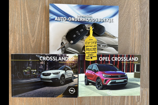 Opel Crossland 1.2 Turbo Elegance Achteruitrijcamera - Airco - Apple carplay - Bluetooth - Cruise control - Radio - Navigatie - Trekhaak - Elektrische ramen - Led verlichting - Start/stop systeem - Licht metalen velgen 16 inch - Stuur multifunctioneel