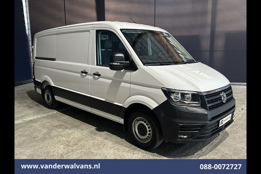 Volkswagen Crafter 2.0 TDI L3H2 L2H1 Euro6 Airco | Camera | Navigatie | Apple Carplay | Stoelverwarming Android Auto, 2500kg Trekhaak, Verwarmde voorruit, Parkeersensoren, Bijrijdersbank