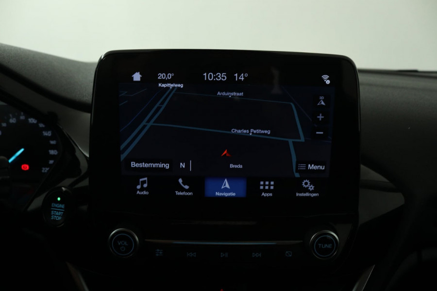 Ford Fiesta 1.0 EcoBoost Titanium (ACHTERUITRIJCAMERA, CRUISE CONTROL ADAPTIEF, NAVIGATIE, PARKEERSENS