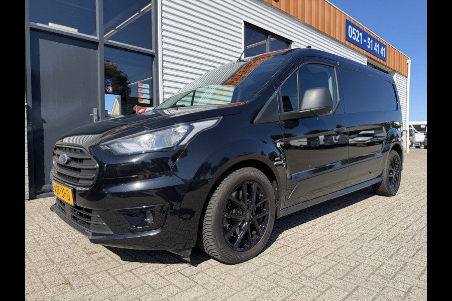 Ford Transit Connect 1.5 EcoBlue 100pk L2 Trend / distributie riem compleet vervangen / lease vanaf € 201 / vaste prijs rijklaar € 11.950 ex btw / bpm vrij / euro 6 / zwart metallic / trekhaak !