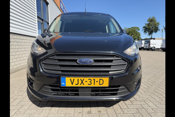 Ford Transit Connect 1.5 EcoBlue 100pk L2 Trend / distributie riem compleet vervangen / lease vanaf € 201 / vaste prijs rijklaar € 11.950 ex btw / bpm vrij / euro 6 / zwart metallic / trekhaak !