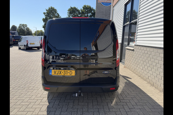 Ford Transit Connect 1.5 EcoBlue 100pk L2 Trend / distributie riem compleet vervangen / lease vanaf € 201 / vaste prijs rijklaar € 11.950 ex btw / bpm vrij / euro 6 / zwart metallic / trekhaak !