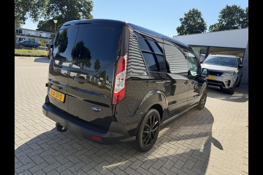 Ford Transit Connect 1.5 EcoBlue 100pk L2 Trend / distributie riem compleet vervangen / lease vanaf € 201 / vaste prijs rijklaar € 11.950 ex btw / bpm vrij / euro 6 / zwart metallic / trekhaak !