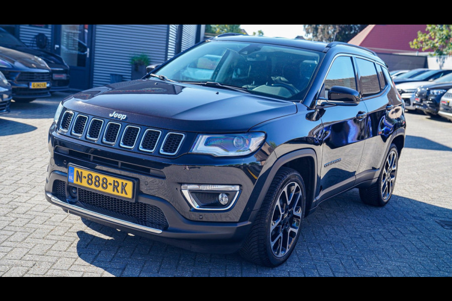 Jeep Compass 1.3T Limited | Automaat | Stoelverwarming | Luxe Leder | Park Assit | Climatronic | Camera | 1e eigenaar | Dealer ond