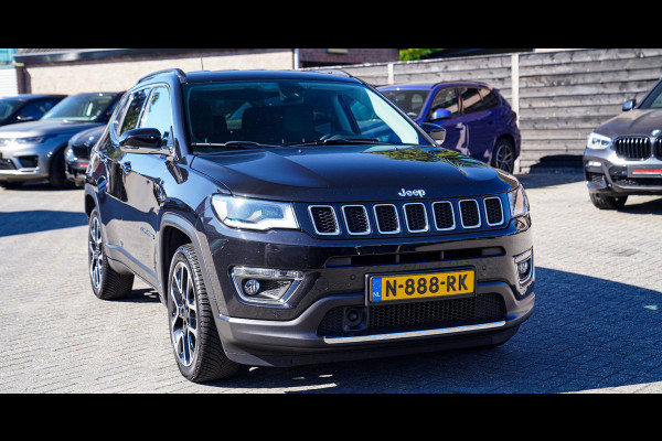 Jeep Compass 1.3T Limited | Automaat | Stoelverwarming | Luxe Leder | Park Assit | Climatronic | Camera | 1e eigenaar | Dealer ond