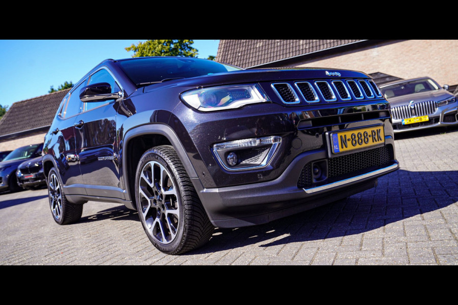 Jeep Compass 1.3T Limited | Automaat | Stoelverwarming | Luxe Leder | Park Assit | Climatronic | Camera | 1e eigenaar | Dealer ond