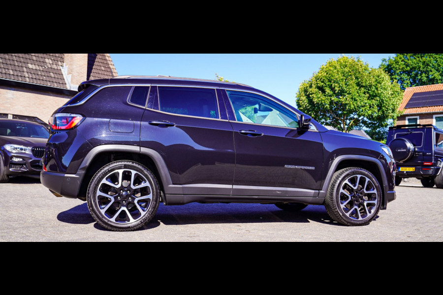 Jeep Compass 1.3T Limited | Automaat | Stoelverwarming | Luxe Leder | Park Assit | Climatronic | Camera | 1e eigenaar | Dealer ond
