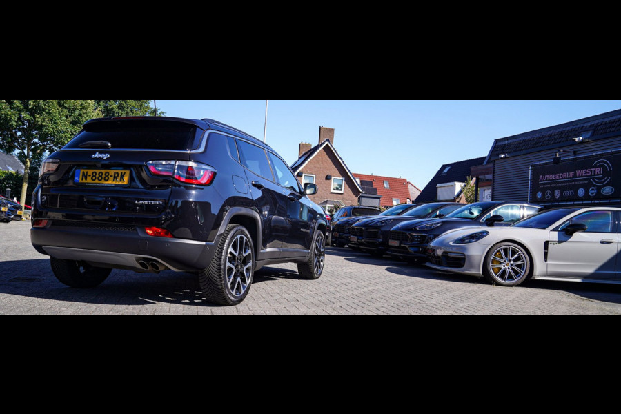 Jeep Compass 1.3T Limited | Automaat | Stoelverwarming | Luxe Leder | Park Assit | Climatronic | Camera | 1e eigenaar | Dealer ond