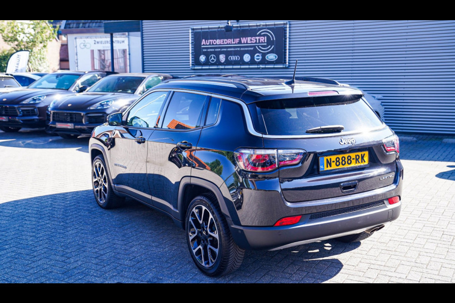 Jeep Compass 1.3T Limited | Automaat | Stoelverwarming | Luxe Leder | Park Assit | Climatronic | Camera | 1e eigenaar | Dealer ond