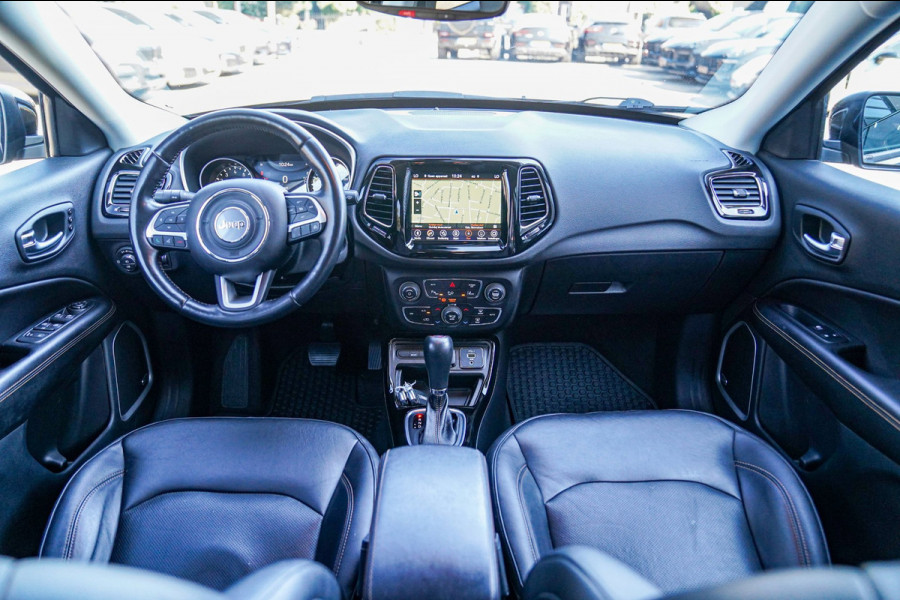 Jeep Compass 1.3T Limited | Automaat | Stoelverwarming | Luxe Leder | Park Assit | Climatronic | Camera | 1e eigenaar | Dealer ond